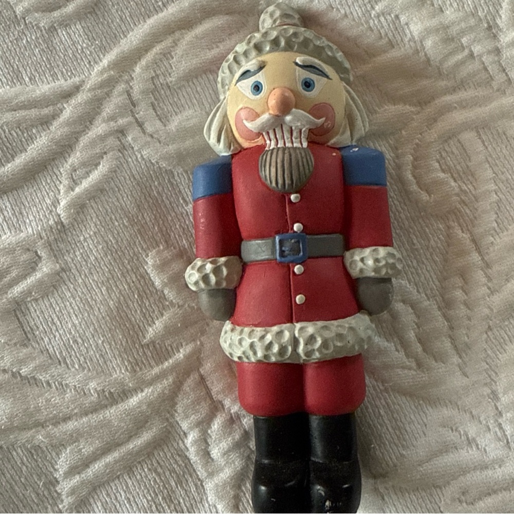 Vintage Lenox The Collector's Treasury of Santas 1996 Nutcracker Santa Figurine